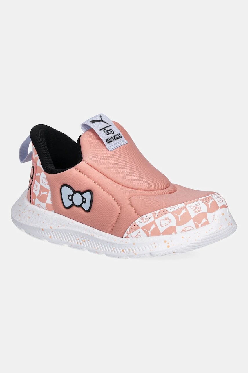Detské tenisky Puma Fun Racer 2 SLIPTECH HK&FR oranžová farba, 401426