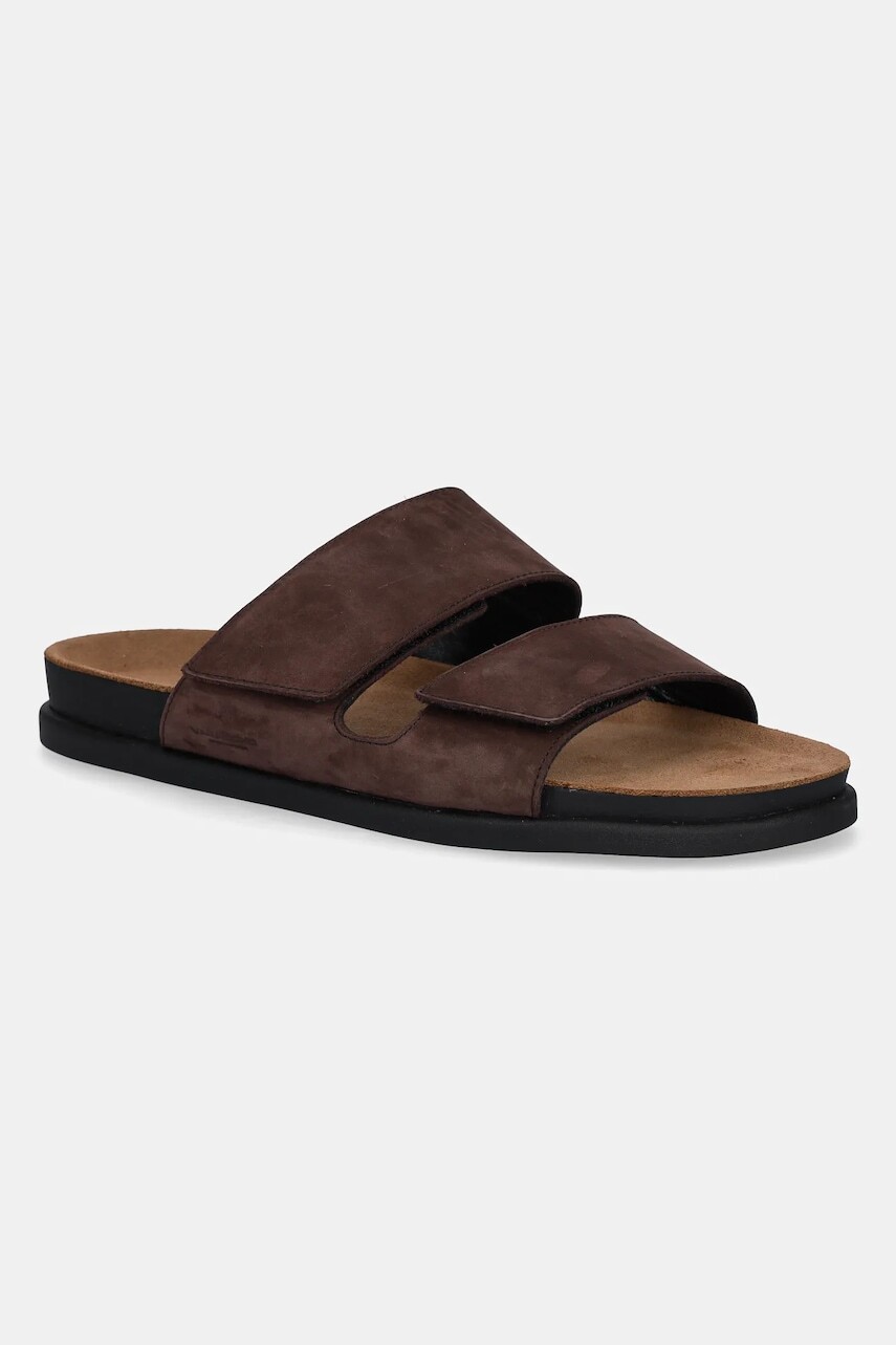 Nubukové šľapky Vagabond Shoemakers 5992-150-35 hnedá farba, 5992-150-35