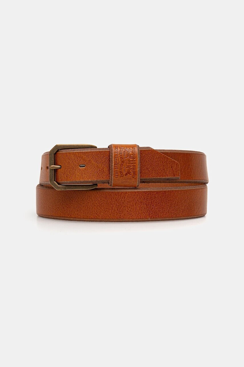 Opasok Levi's hnedá farba, 002G2-0001