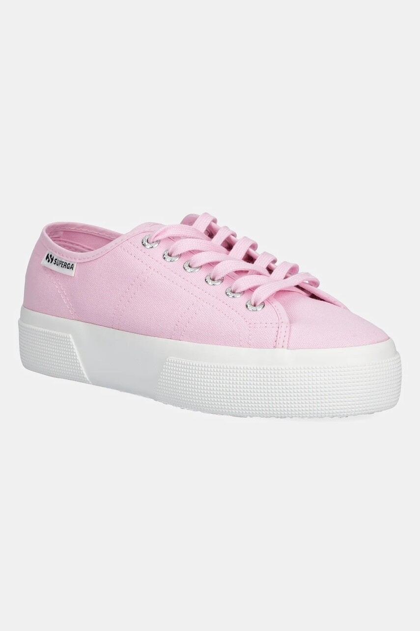 Tenisky Superga PLATFORM LEGGERA ružová farba, S2142ZW