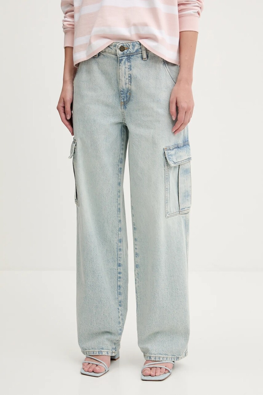 Rifle Guess Jeans vysoký pás, W5RA1R D5M51