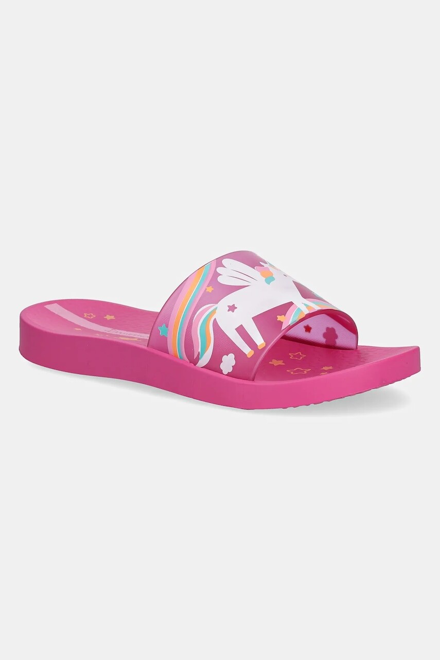 Detské šľapky Ipanema URBAN VI SLIDE KIDS ružová farba, 83614.BC871