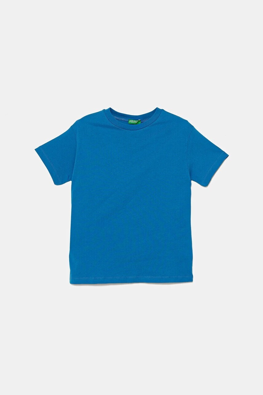 Detské bavlnené tričko United Colors of Benetton s potlačou, 3I1XC10P7