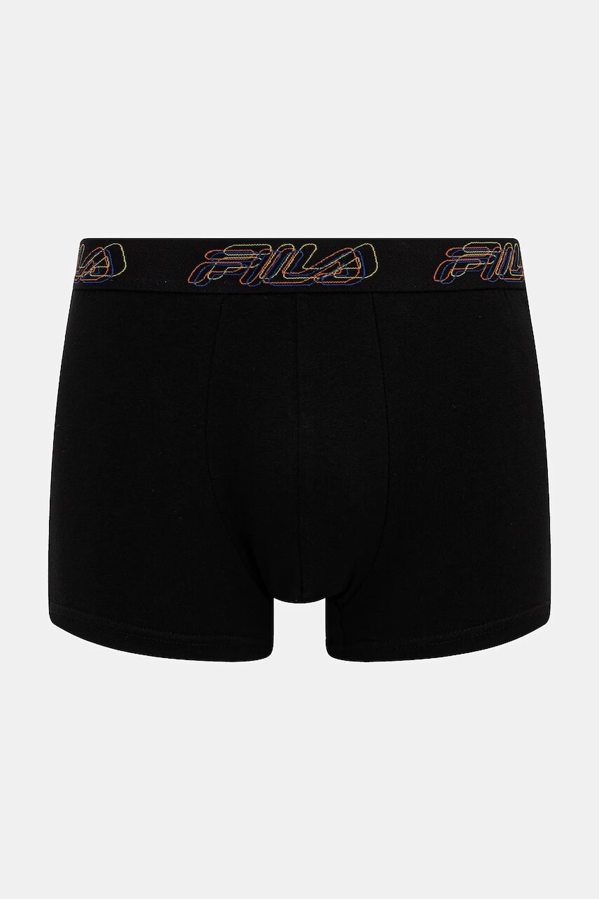 Boxerky Fila čierna farba, FU5297