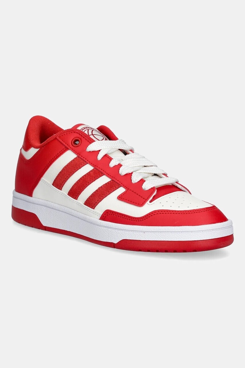 Tenisky adidas Originals RAPID COURT LOW červená farba, JR0164