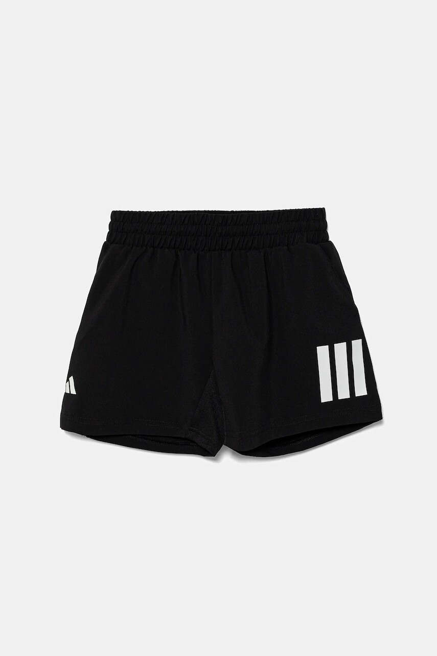 Detské krátke nohavice adidas Performance čierna farba, nastaviteľný pás JI9254