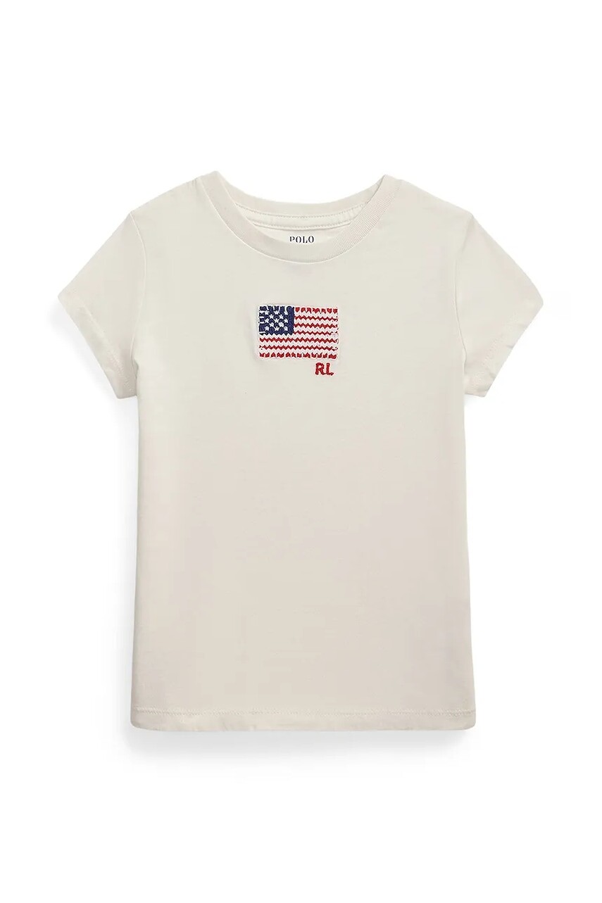 Tričko Polo Ralph Lauren biela farba, 312971138001