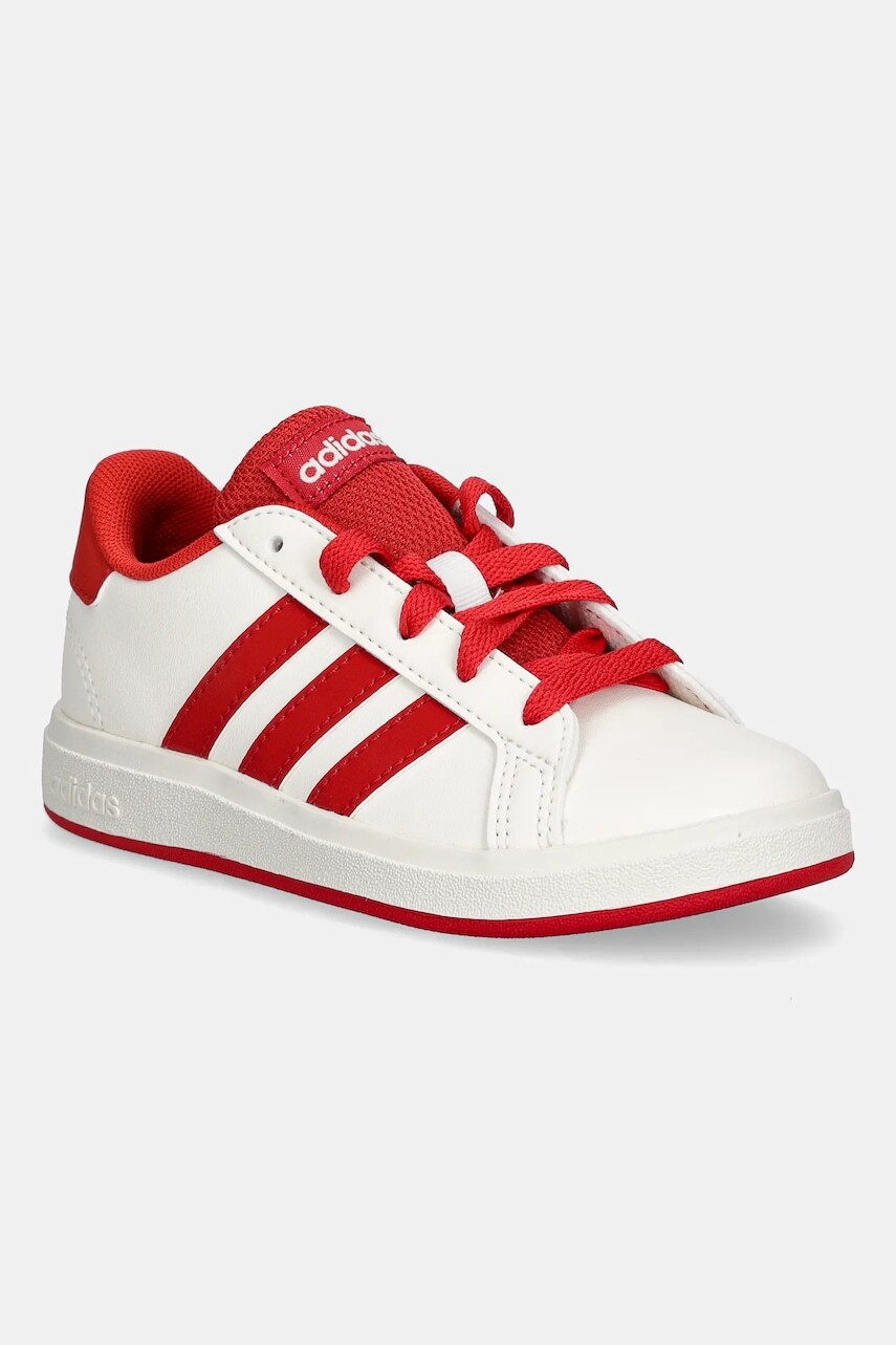 Detské tenisky adidas GRAND COURT 2.0 biela farba, JQ0703