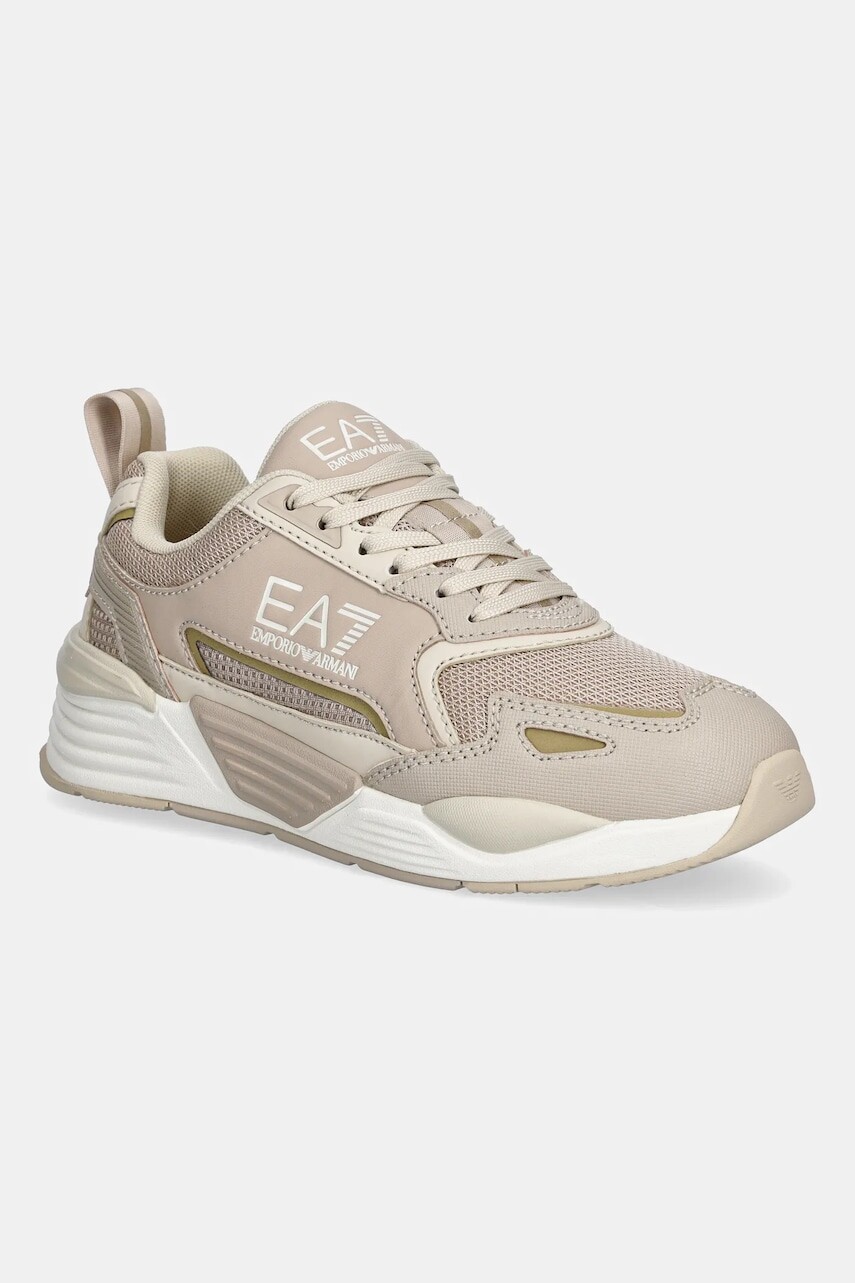 Tenisky EA7 Emporio Armani béžová farba, AF18447.7X000308