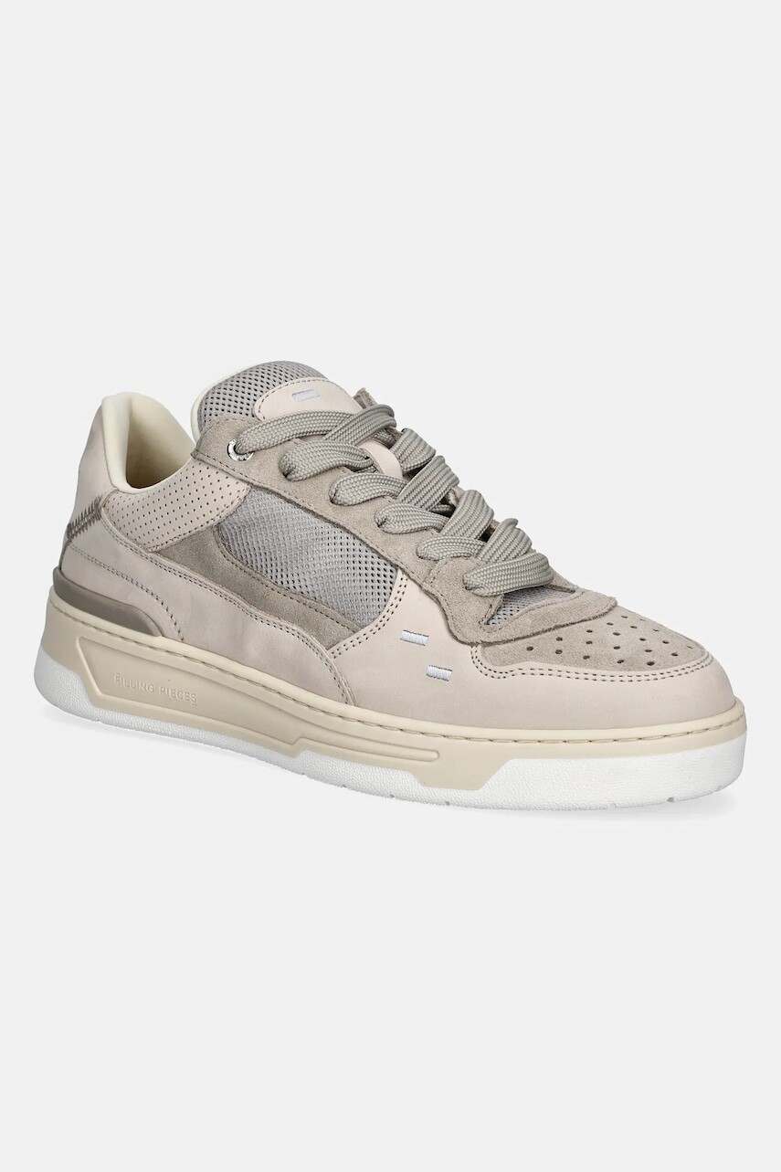 Semišové tenisky Filling Pieces Cruiser Stride pánske, béžová farba, 64460071108