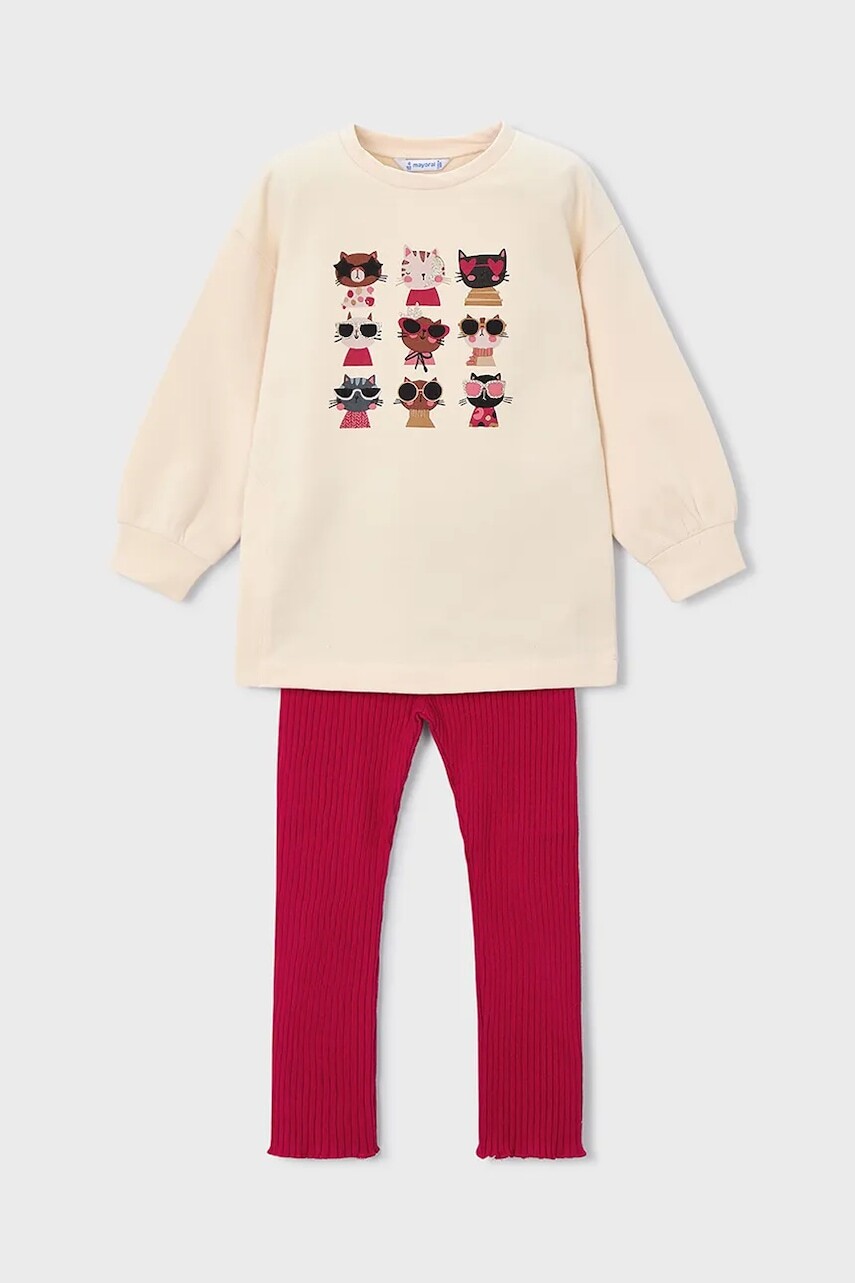 Súprava Mayoral červená farba, 4722