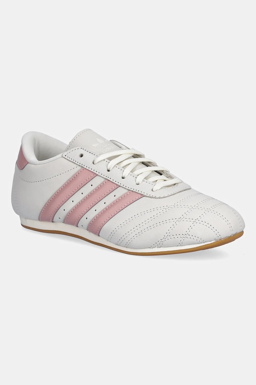 Kožené tenisky adidas Originals Taekwondo Lace šedá farba, JQ4312