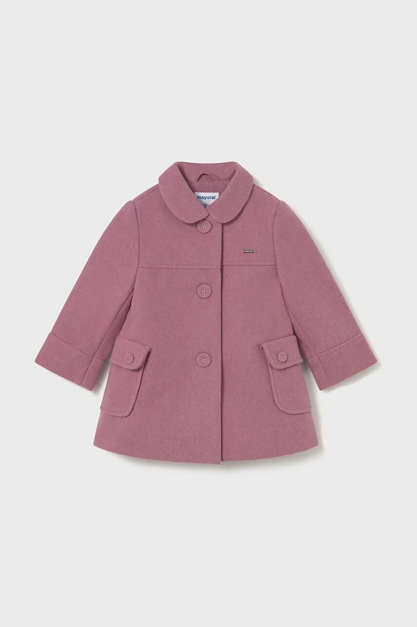 Detský kabát Mayoral ružová farba, 2433