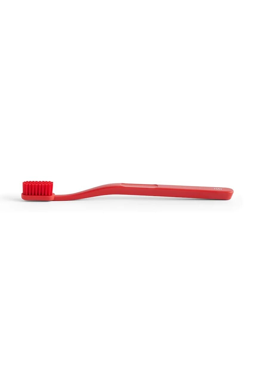 Zubná kefka HAY Tann 19 cm červená farba