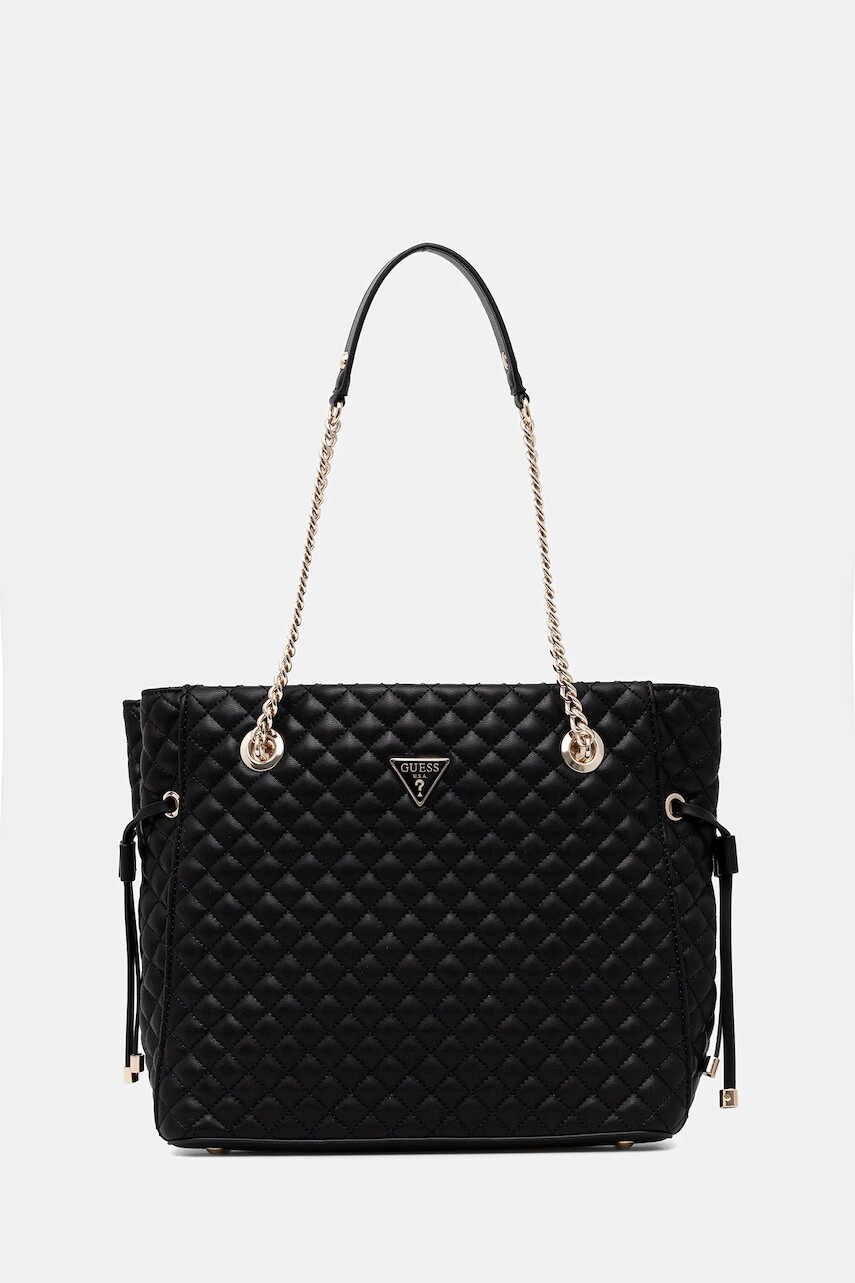 Kabelka Guess EVERLEE čierna farba, HWQG86 79220