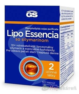 GS Lipo Essencia so silymarínom