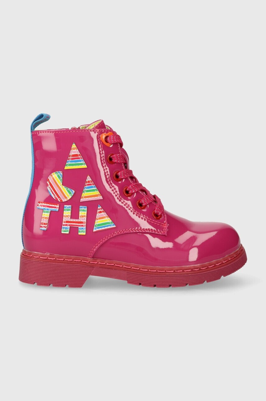 Detské workery Agatha Ruiz de la Prada fialová farba