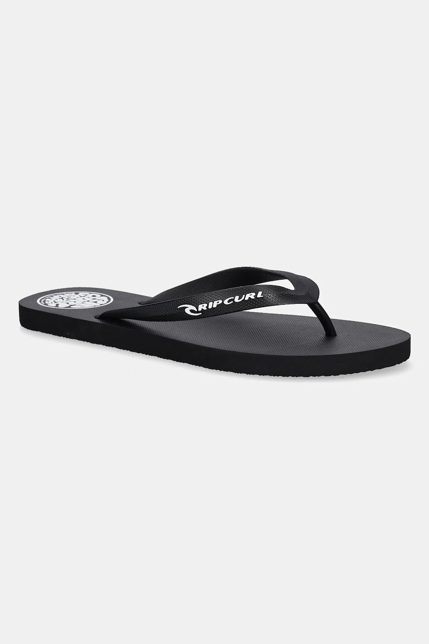 Šľapky Rip Curl pánske, čierna farba