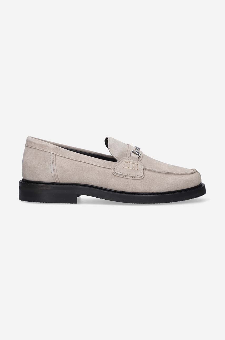 Semišové mokasíny Filling Pieces Loafer Suede šedá farba, 44222791108