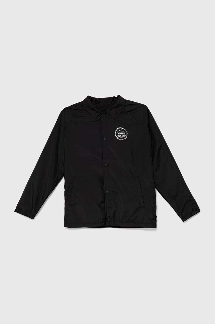 Detská bunda Vans BY TORREY II čierna farba, VN0A5FNVBLK1