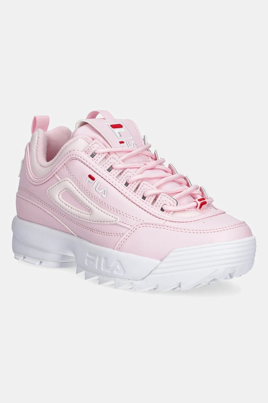 Detské tenisky Fila DISRUPTOR F fialová farba, FFK0224