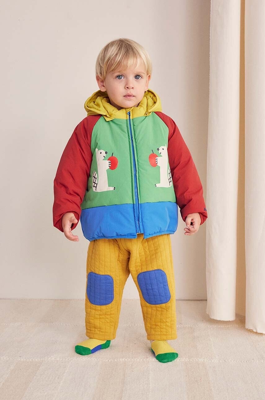 Bunda Bobo Choses Hungry Squirrel zelená farba, 224AB096