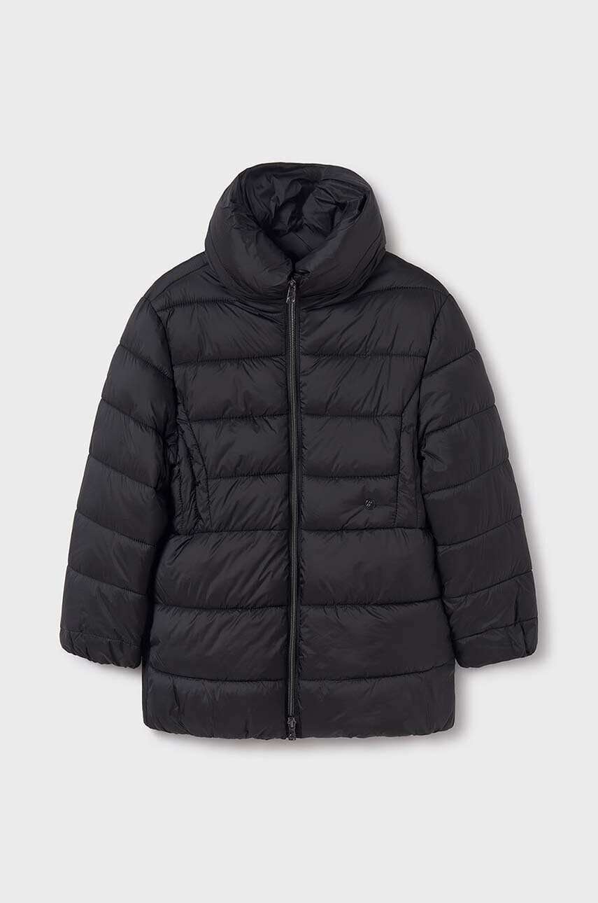 Detská bunda Mayoral čierna farba, 7479