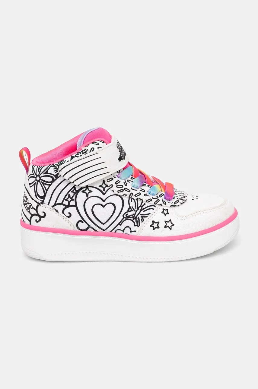 Detské tenisky Skechers SPORT COURT 92 biela farba, 302213L