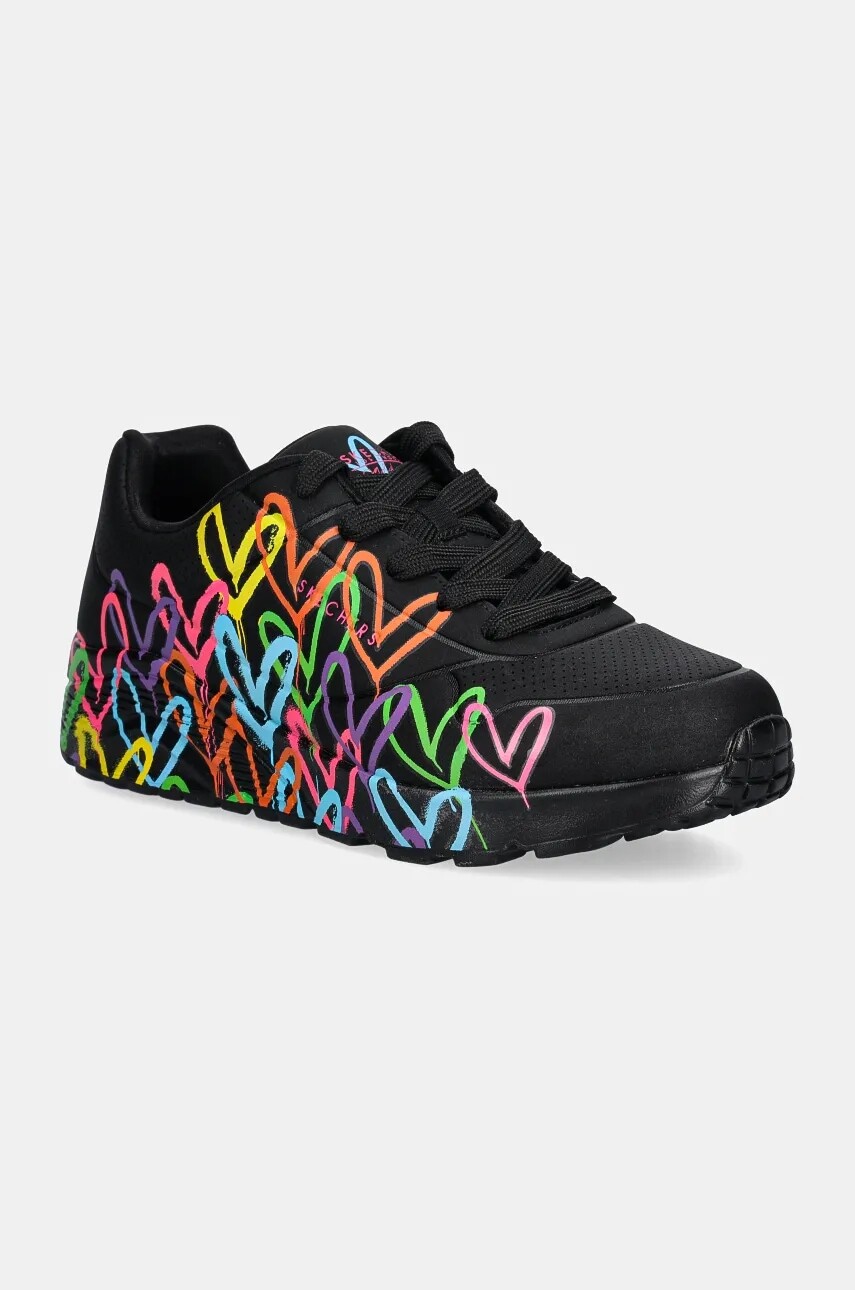Detské tenisky Skechers UNO LITE čierna farba, 314064L