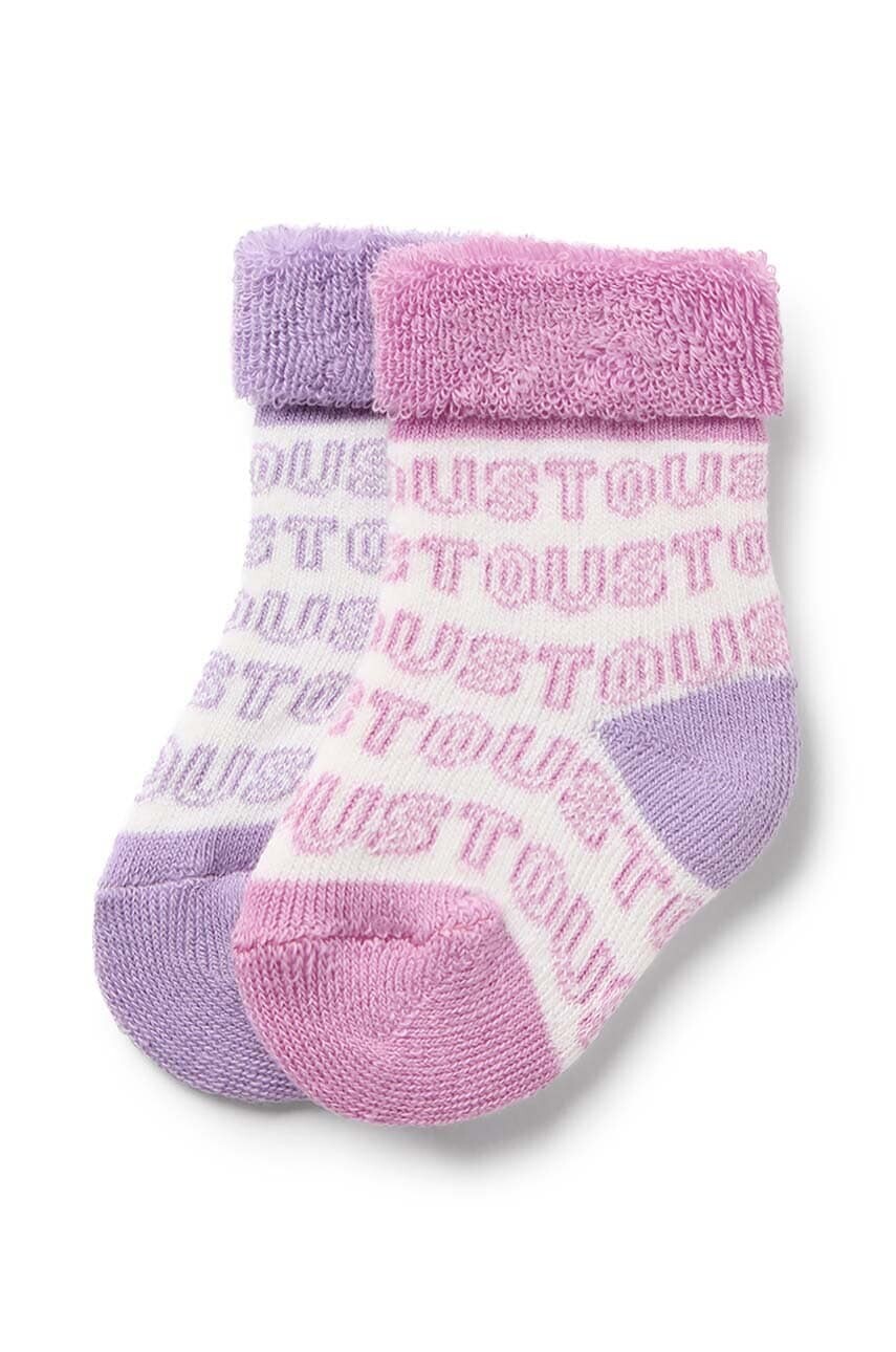 Detské ponožky Tous SSocks 2-pak fialová farba, SSocks.2103