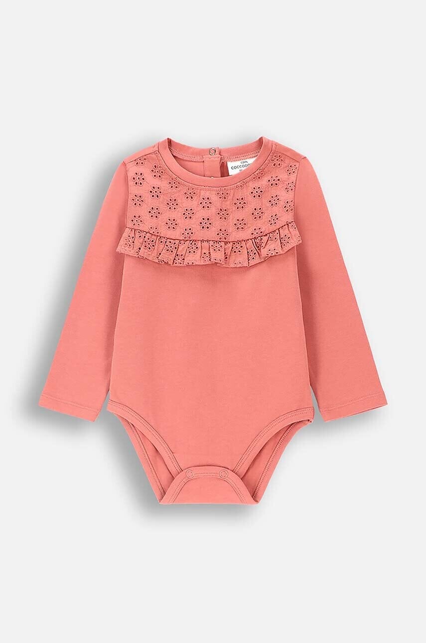 Body pre bábätká Coccodrillo FLOWERS GIRL NEWBORN
