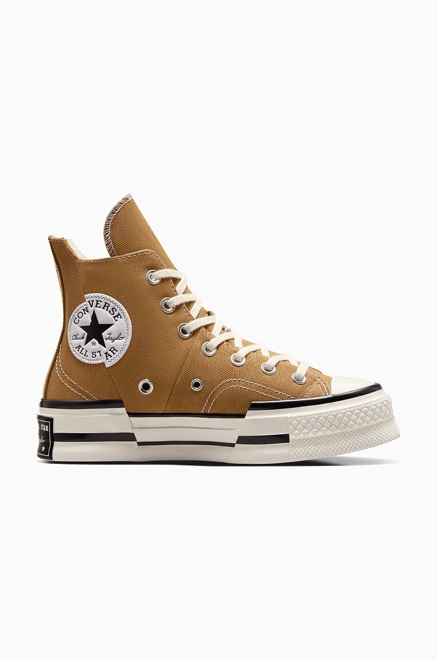 Tenisky Converse Chuck 70 Plus dámske, hnedá farba, A12321C