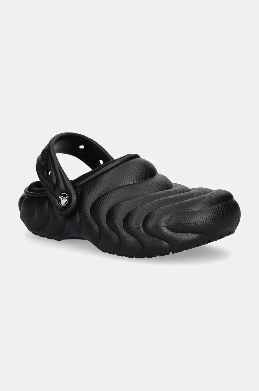 Šľapky Crocs Classic Lined Overpuff Clog čierna farba, 210059