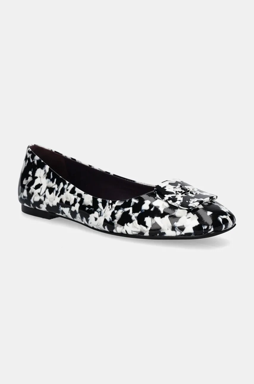 Baleríny Tory Burch Georgia Ballet čierna farba, 162512-960