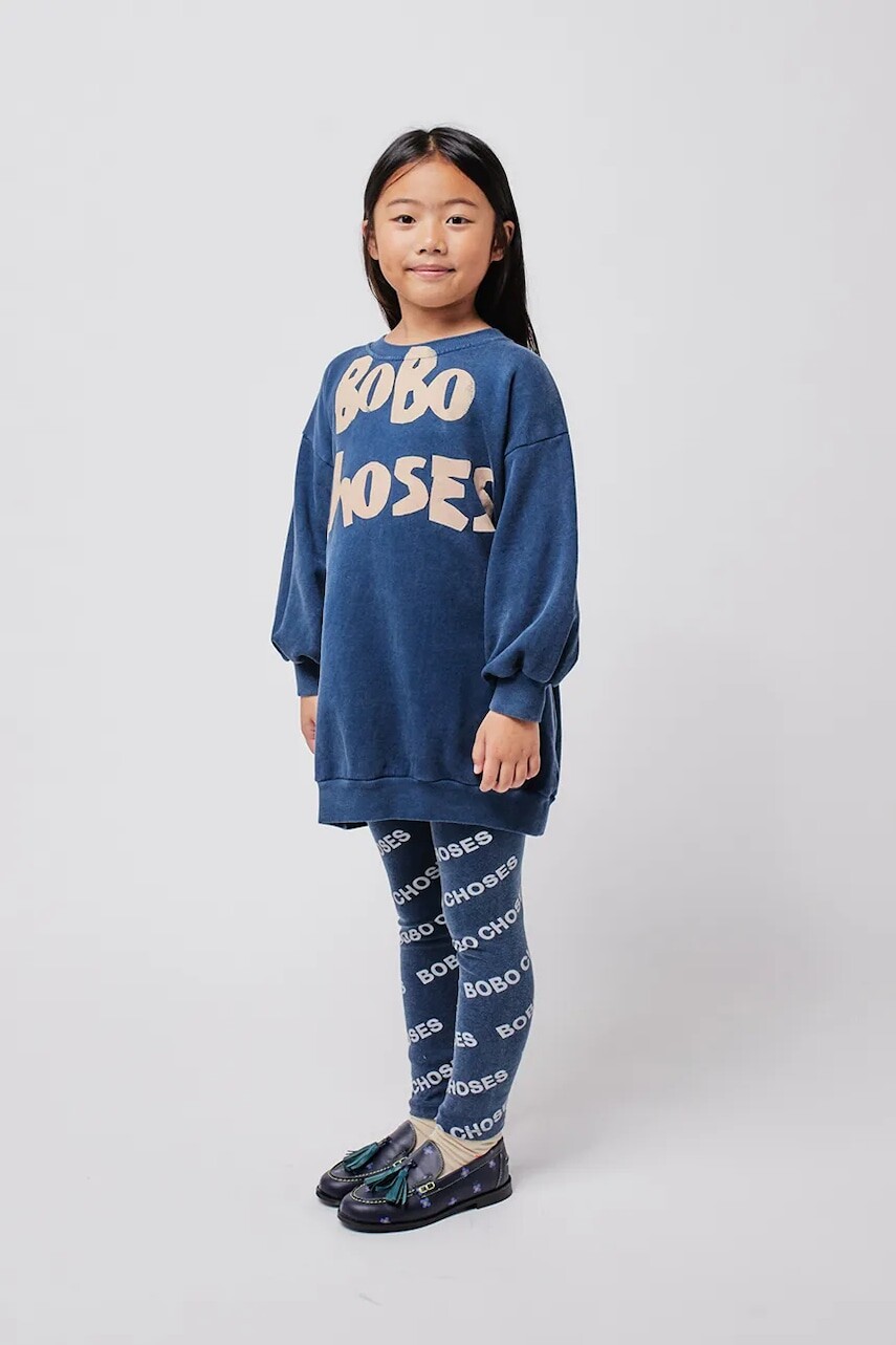Detská bavlnená mikina Bobo Choses s potlačou, 224TC005