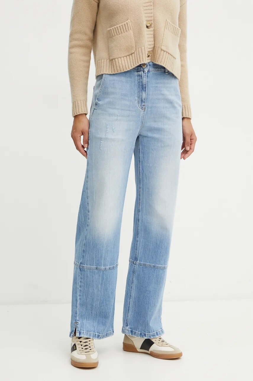 Rifle Twinset dámske, vysoký pás, 242AT2272