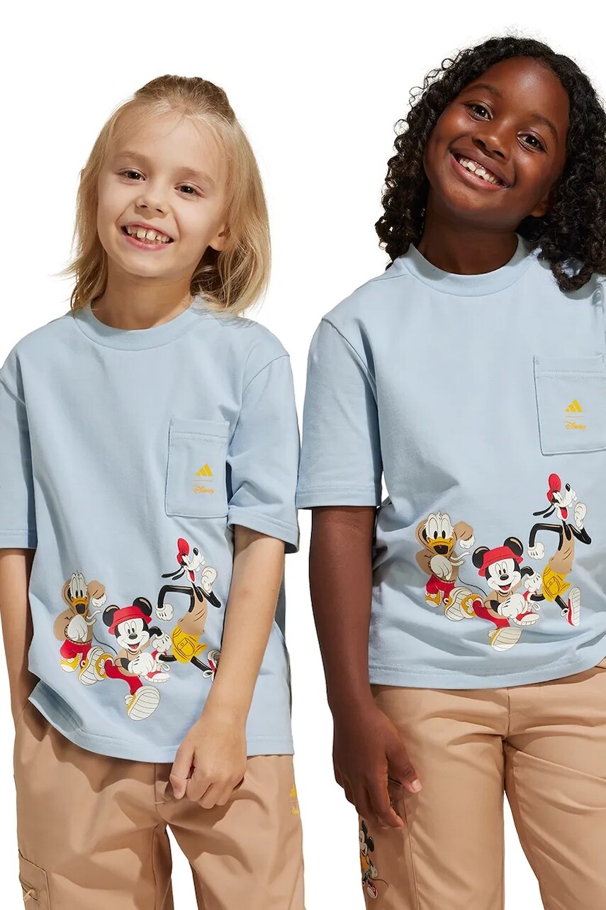 Detské tričko adidas jednofarebné, JD4552