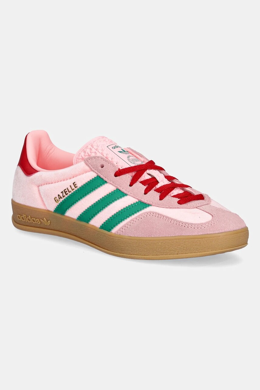 Tenisky adidas Originals Gazelle Indoor ružová farba, JI2713