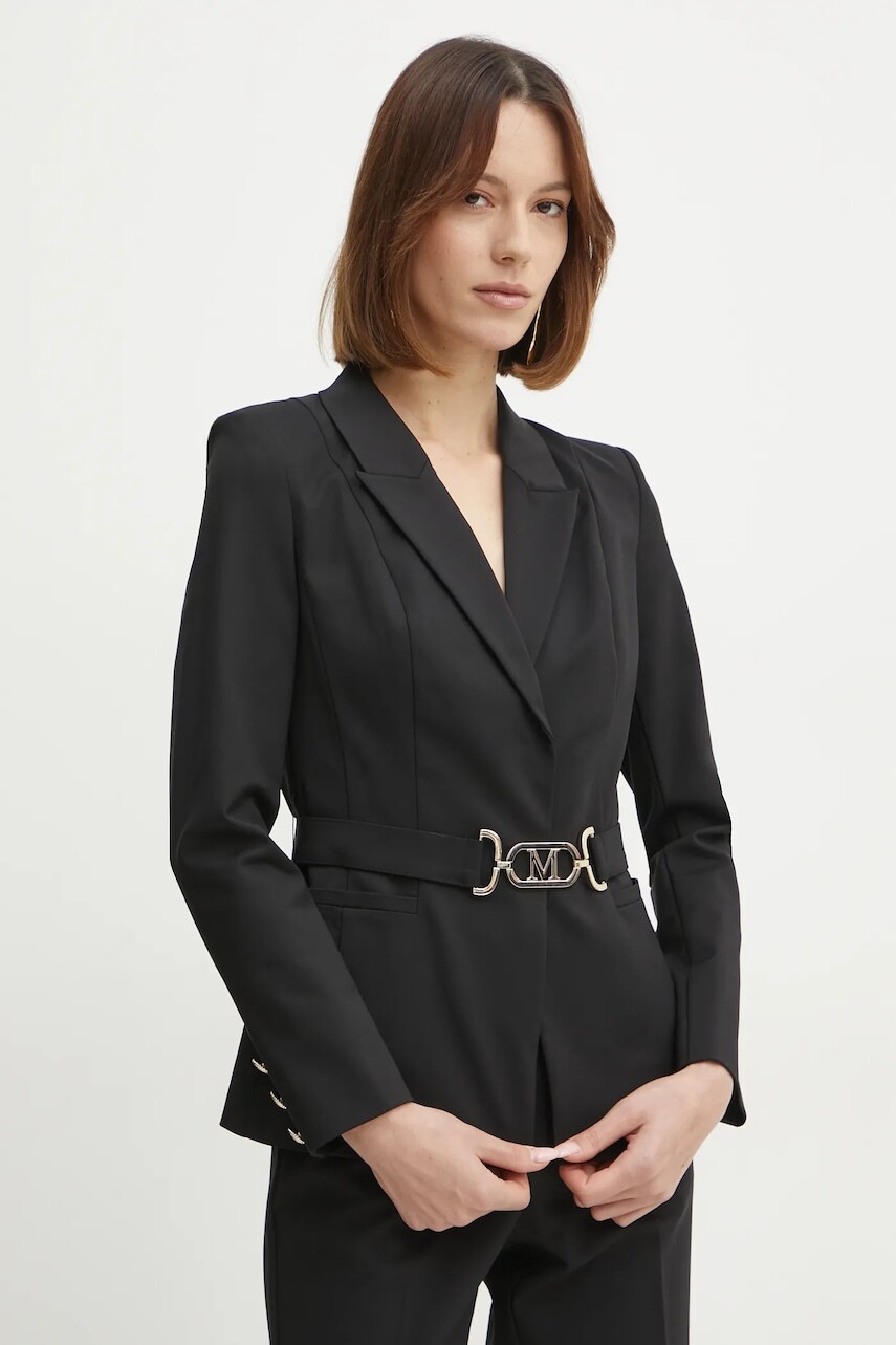 Sako Marciano Guess SHAYLA čierna farba, jednoradové, jednofarebné, 5RGN04 9544Z