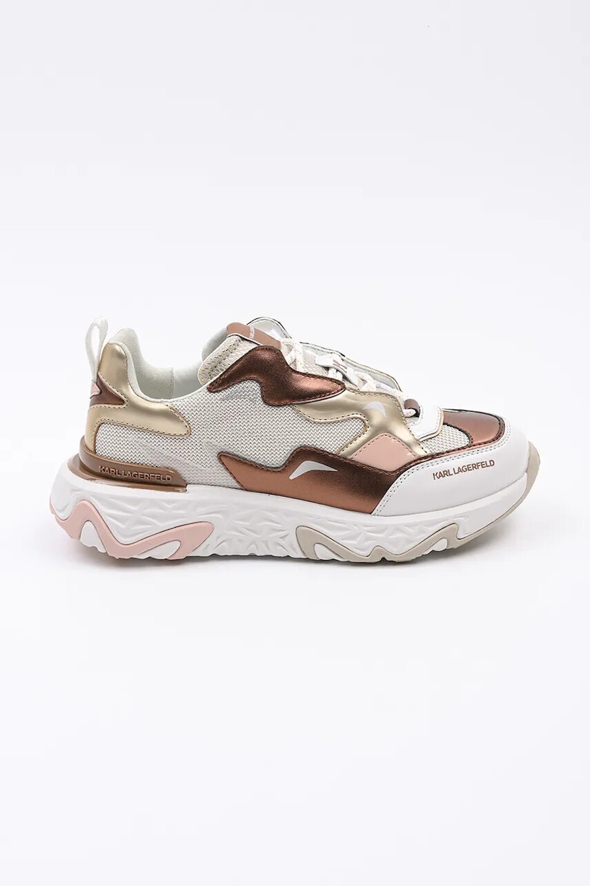 Tenisky Karl Lagerfeld BLAZE zlatá farba, KL62423M