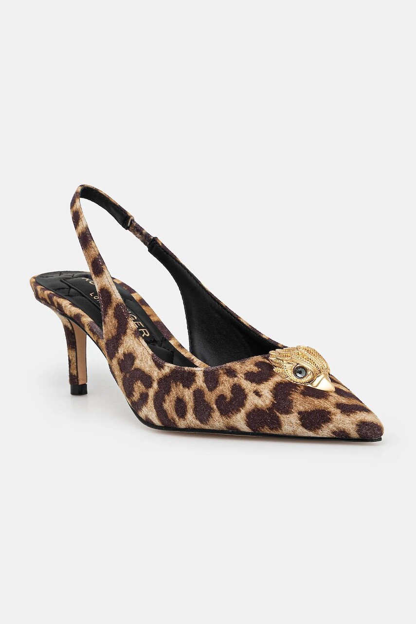 Lodičky Kurt Geiger London Belgravia Sling Back béžová farba, 9786939289