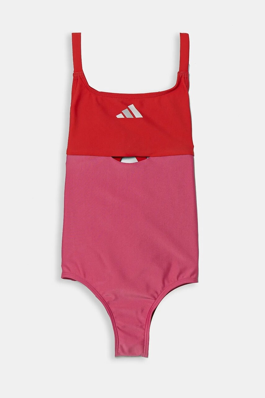 Jednodielne detské plavky adidas Performance ružová farba, JE4419