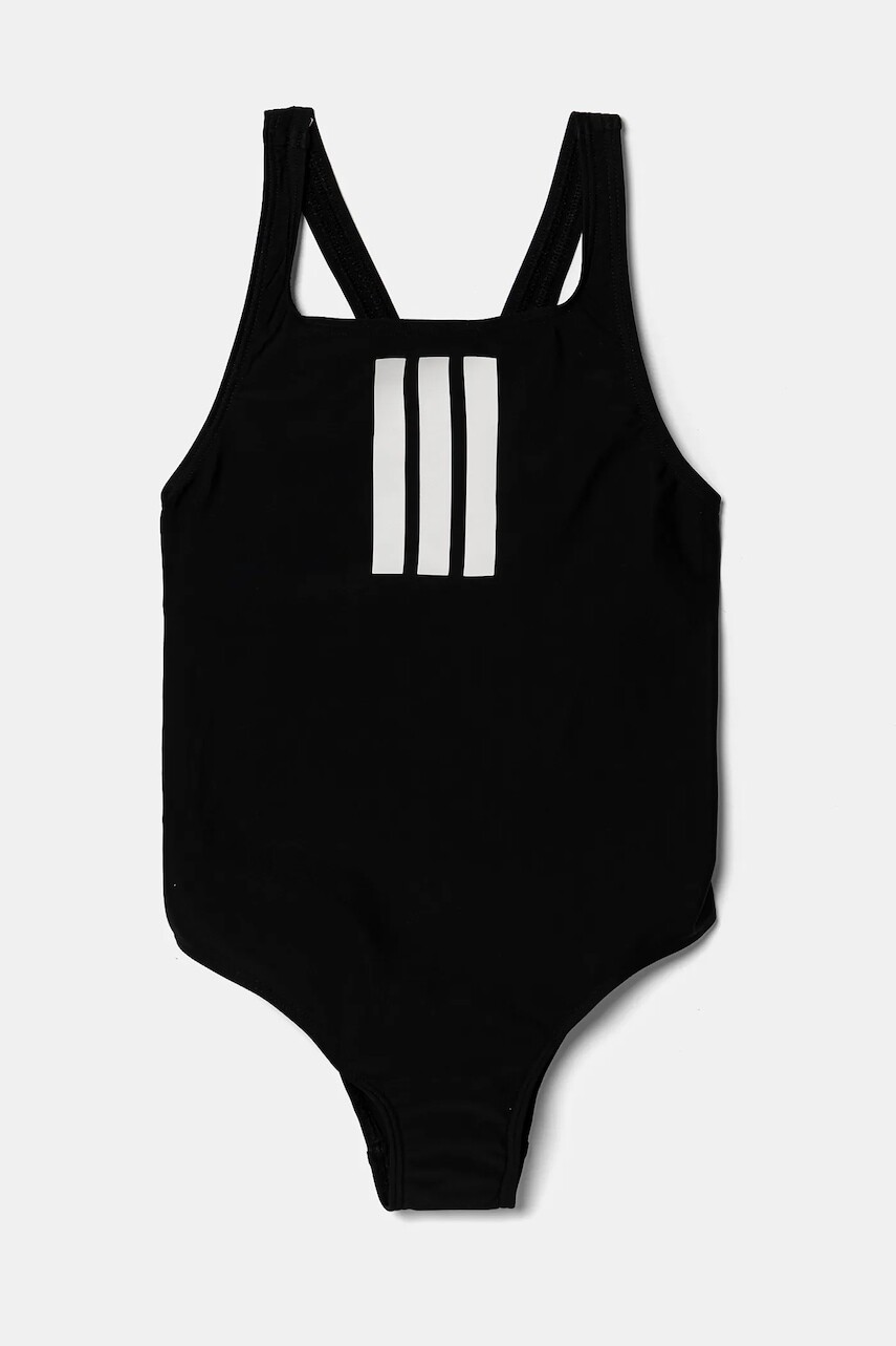 Jednodielne detské plavky adidas Performance čierna farba, JE2404