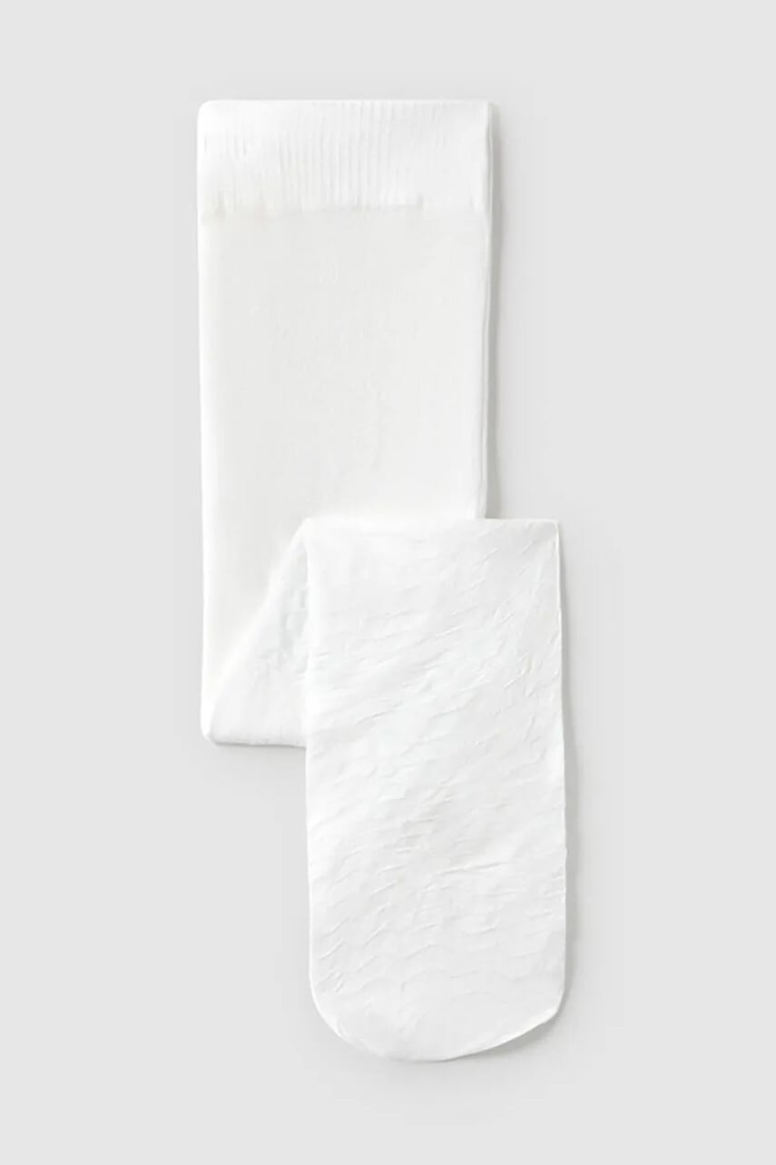 Pančuchy pre bábätká Mayoral biela farba, 10866