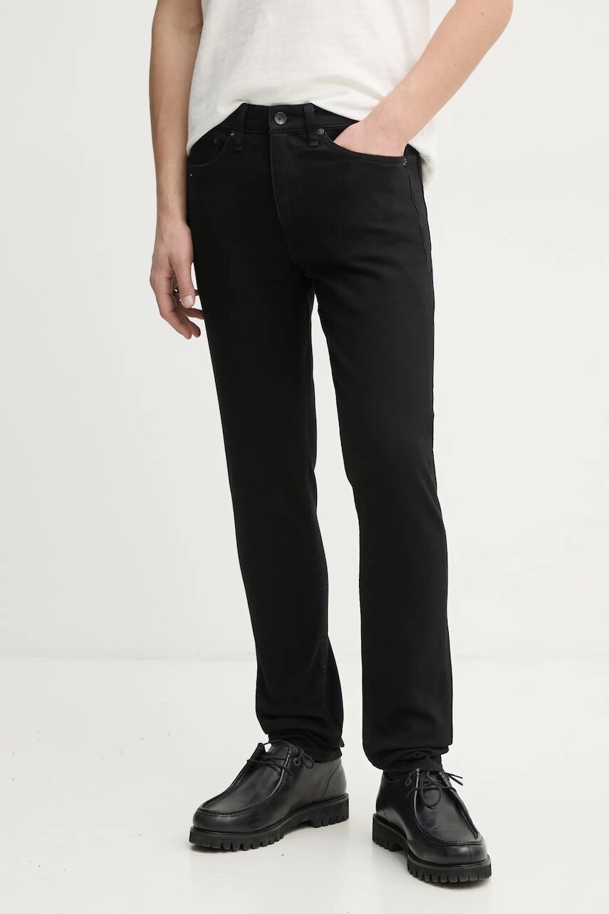 Rifle Rag & Bone pánske, čierna farba, MED22S1223L5BK