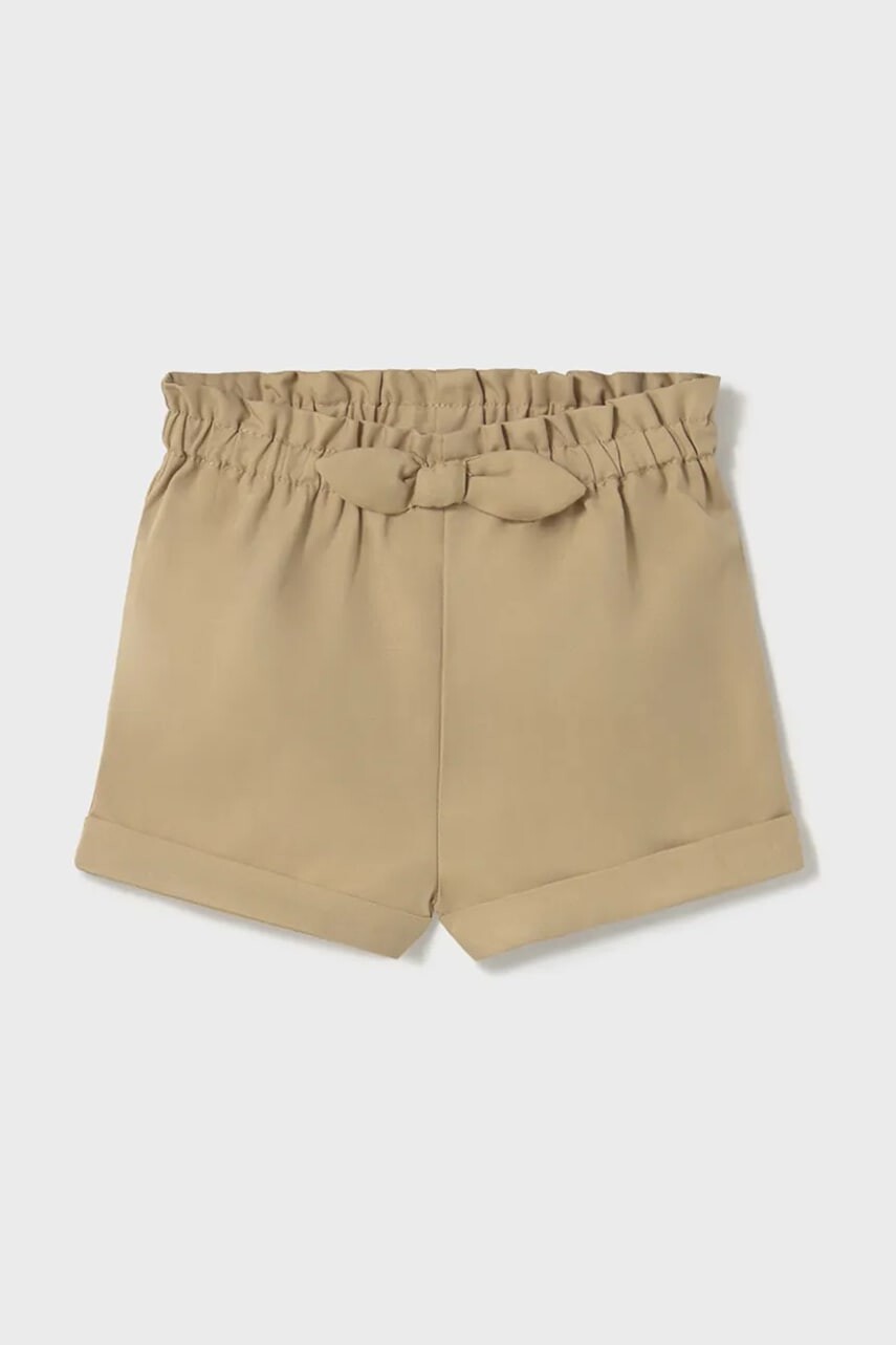 Krátke nohavice pre bábätká Mayoral Newborn zelená farba, jednofarebné, 1258