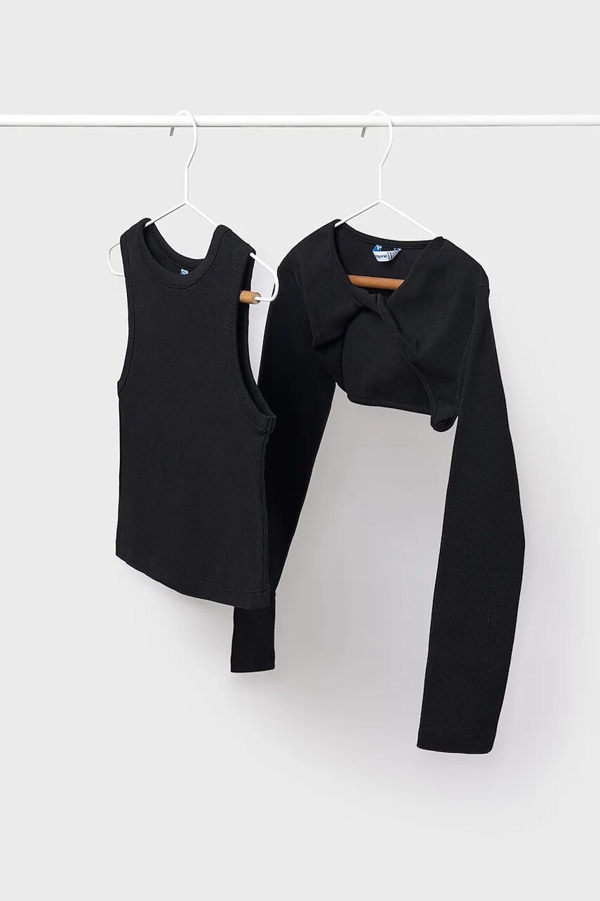 Detská súprava Mayoral čierna farba, 6150