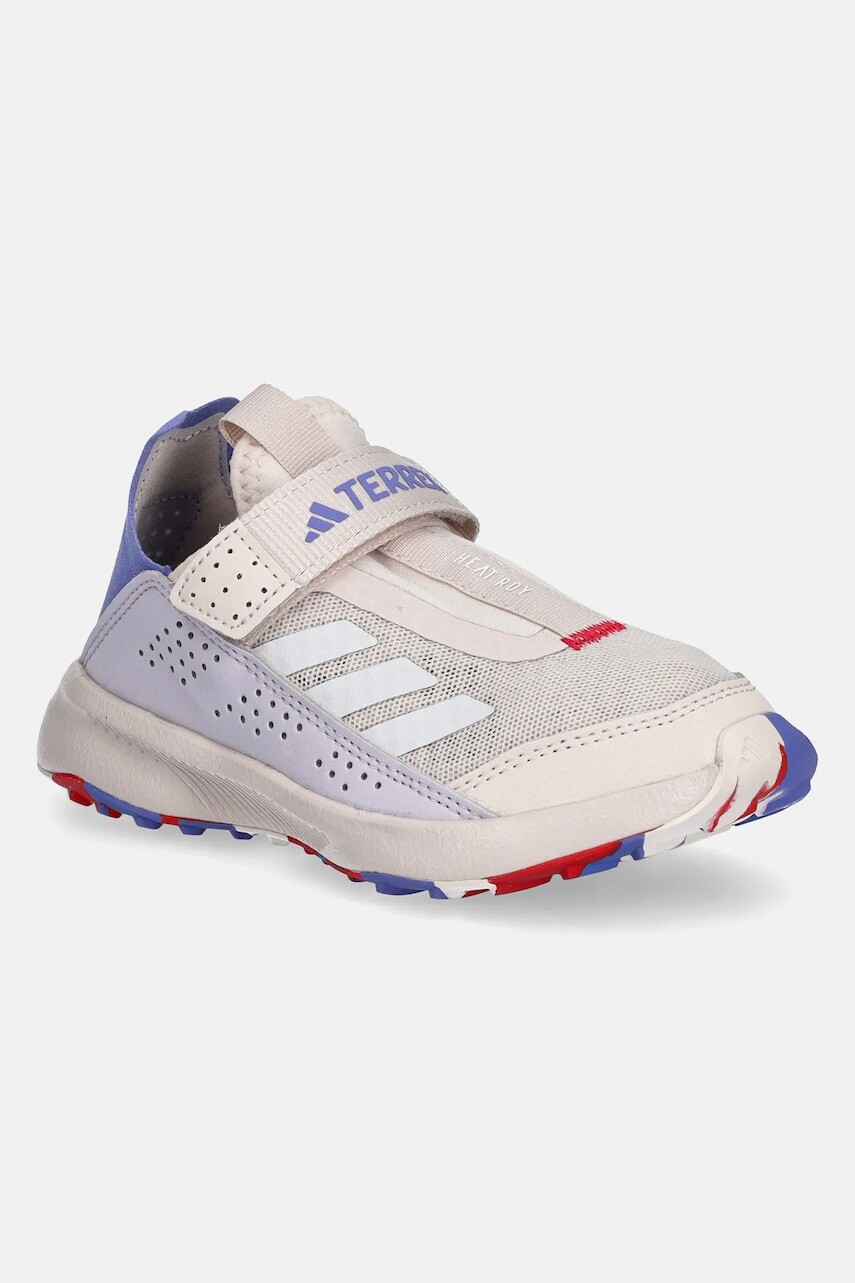 Detské tenisky adidas TERREX TERREX VOYAGER 21 SLIPON béžová farba, IH1330