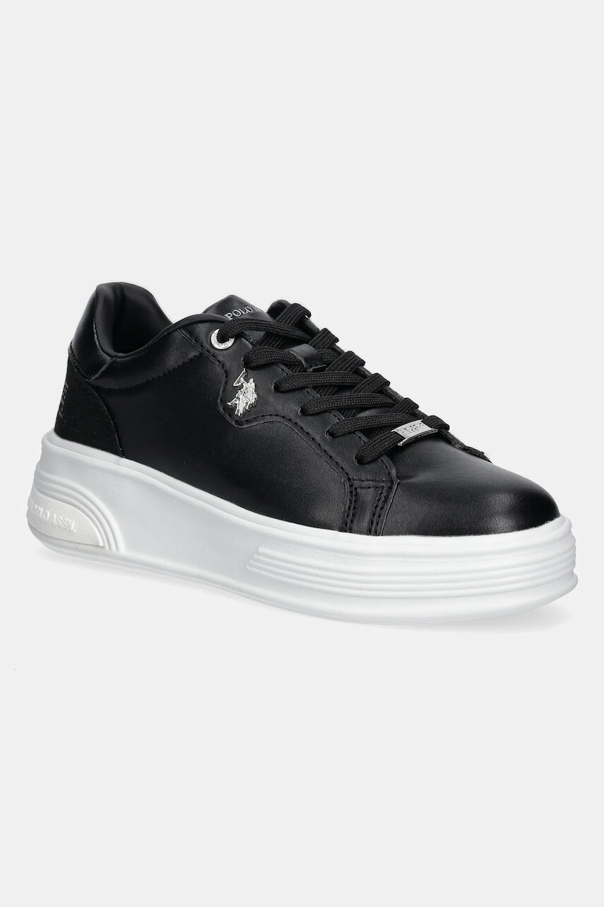 Tenisky U.S. Polo Assn.  ASUKA dámske, čierna farba, ASUKA010W/5YS1