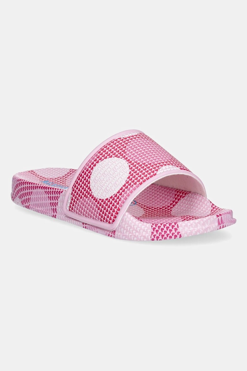 Detské šľapky Agatha Ruiz de la Prada ružová farba, 252996